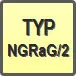 Piktogram - Typ: NGRa-G/2